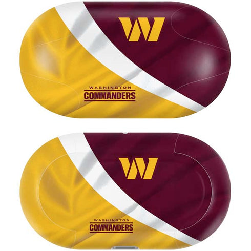 NFL Washington Commanders Flag Galaxy Buds Plus Skin